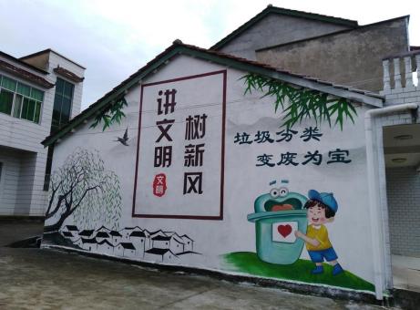 绍兴墙绘是现在流行的墙体广告