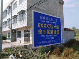 绍兴墙体广告质量分析