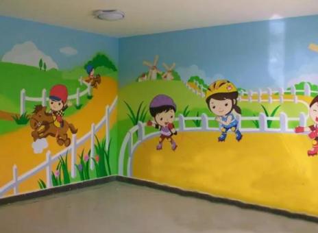 绍兴幼儿园墙体彩绘制作流程及注意事项