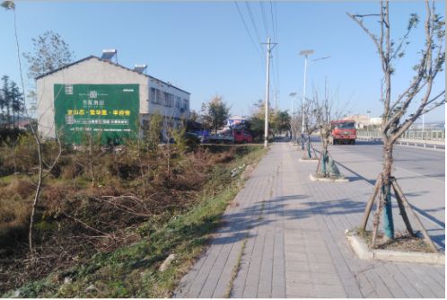 绍兴书山南院墙体广告