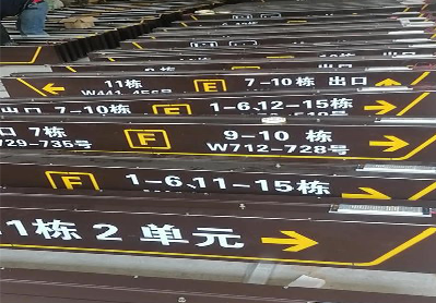 绍兴广告标识中，常见的几种安装方式。