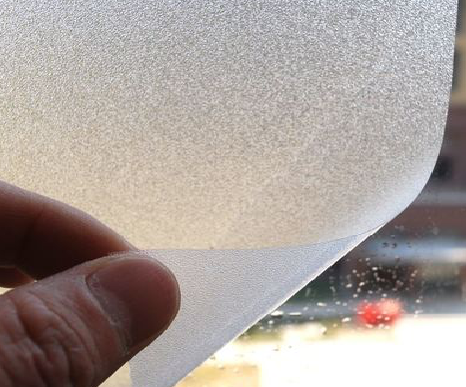 绍兴玻璃门外面粘广告用什么材料好？